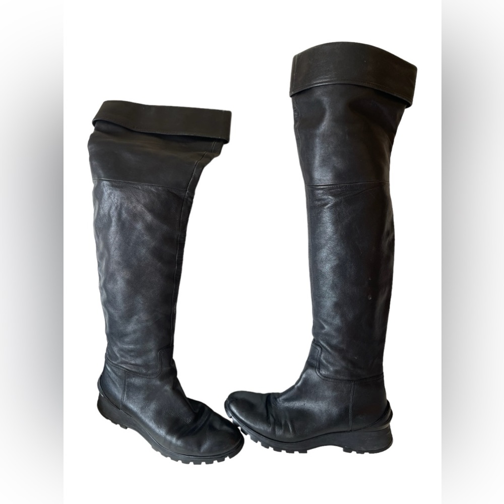 Prada over the knee boots